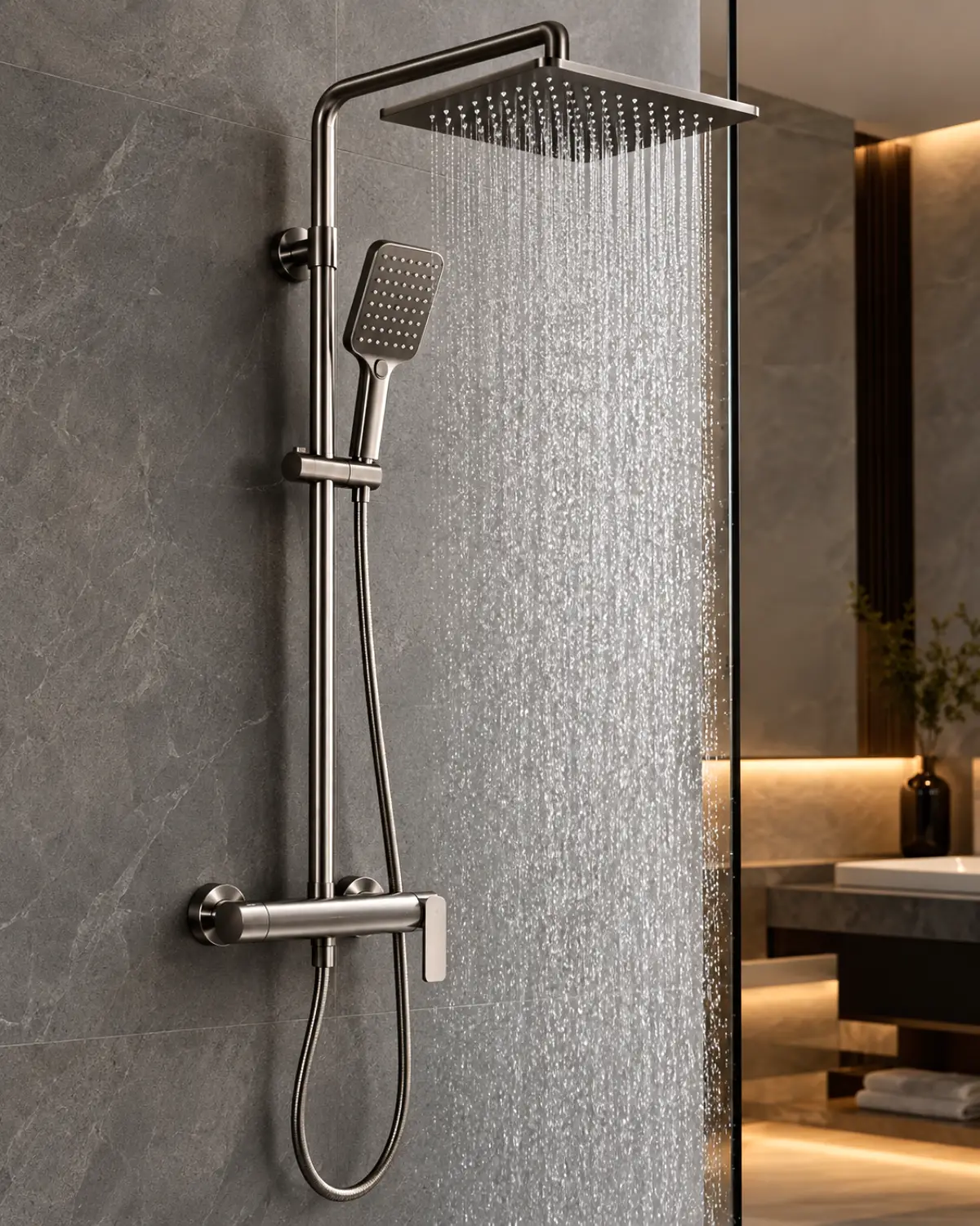 Linea Shower Mixer System