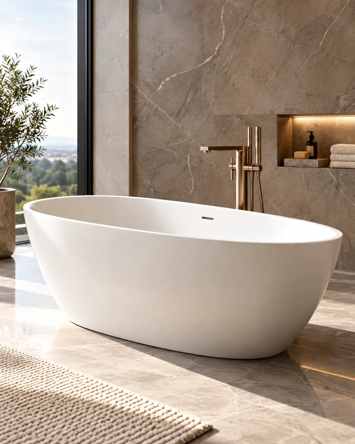 Monolith Freestanding Bathtub