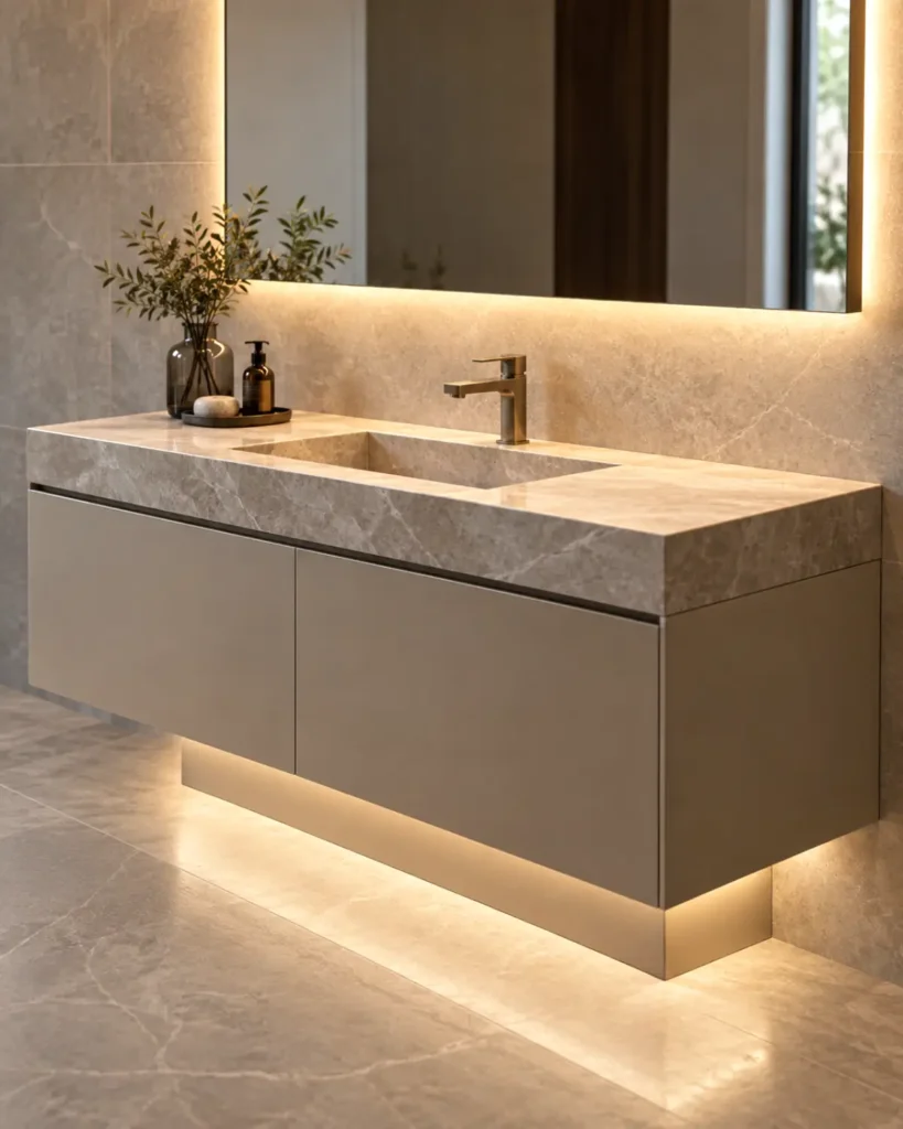 Plinth Floating Vanity Unit